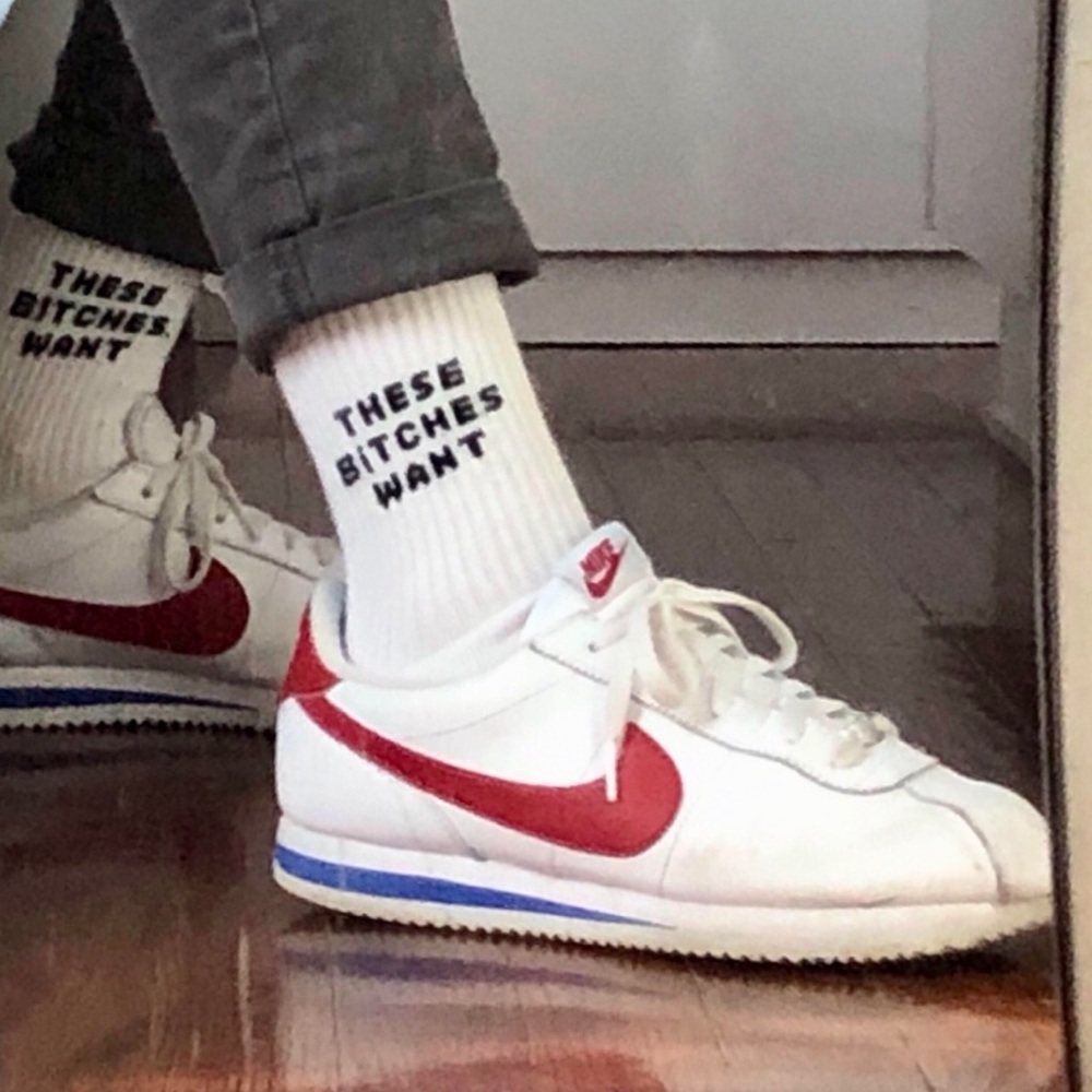 Vintage Nikes Red and Blue VSCO HIPSTER Shoes👟